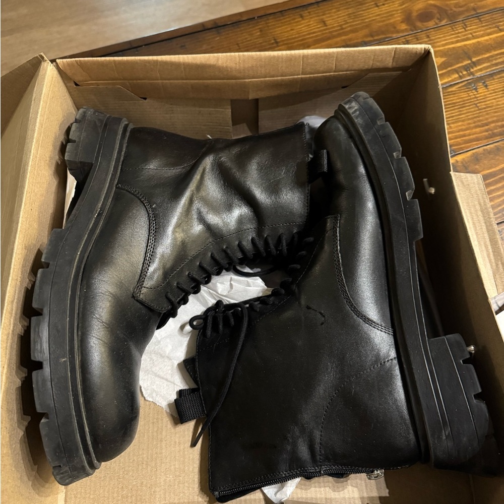 Zara Black Women Boots